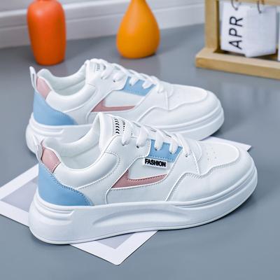Nefes Alabilen Platform Kadın Spor Ayakkabıları Kore Tarzı Günlük Düşük Bilekli Atletik Ayakkabılar İlkbahar Yaz 2025 için