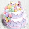 108 Stück Kugeln Kuchenaufsatz Ballons Cupcake-Aufsatz DIY Kuchen Einstecker Aufsatz Schaumstoff Kuchenkugeln Backdekoration für Hochzeitsfeier