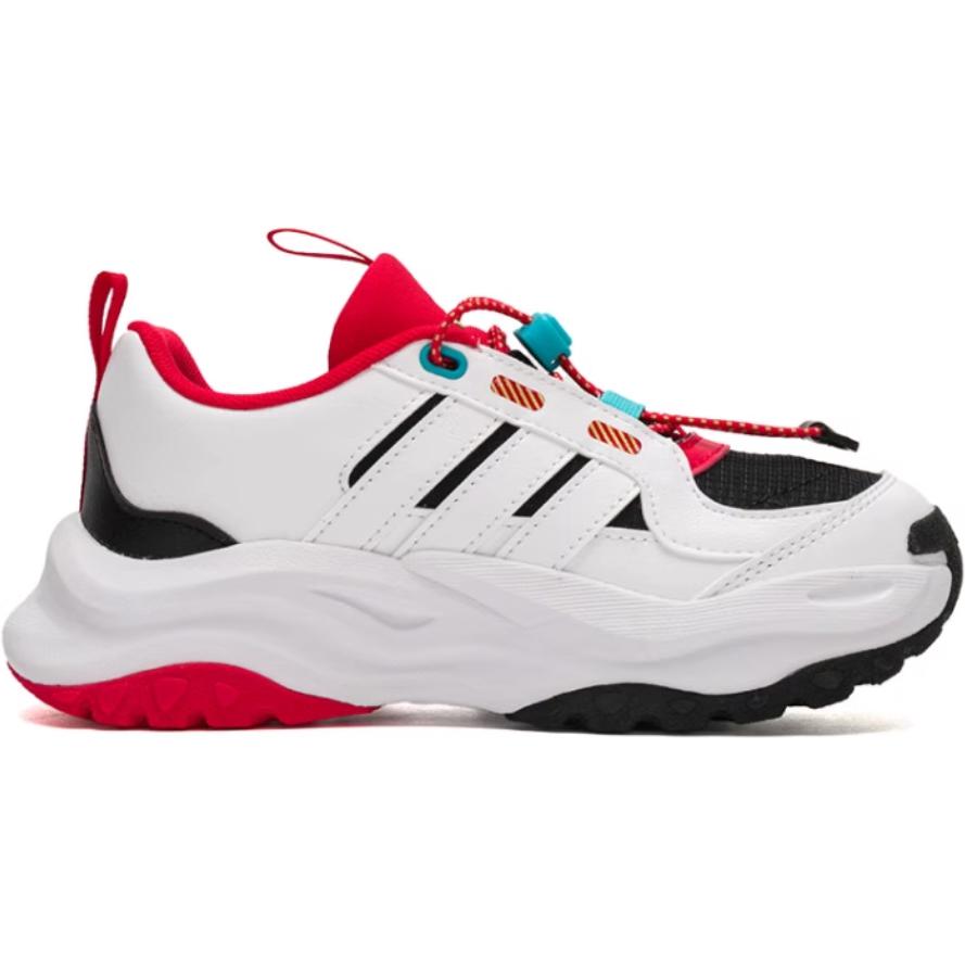 adidas Maxxwavy C Year of the Snake - White Black Pure Ruby Kids Sneakers Footwear-White Core-Black JS3085