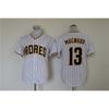 San Diego Padres Fan Fotbalový dres Unisex Vyšívaný Sportovní Top Pruhovaný Design Bavlněná Směs Podzimní Oblečení