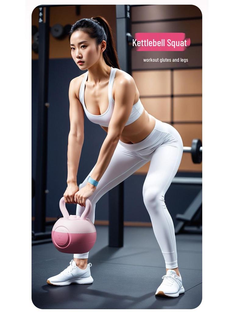 Adjustable Kettlebell for Men's and Women's Fitness: Home Glute & Hip Training Equipment