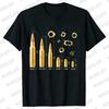 Men's Shirt Gun Lover Print Tshirt Funny Graphic Tees for Men Women Summer Tops Tshirt Men Funny Graphic Tee Shirt Clothing