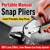 Metal Eyelet Pliers Rubber Grip Grommet Press Tool New Eyelet Setting Tool  Tarpaulin Repair