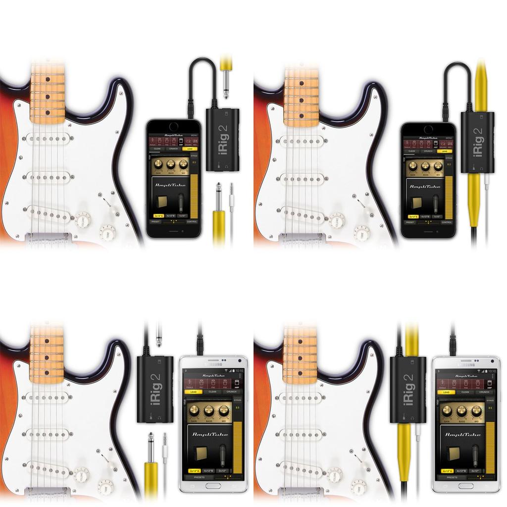 Japanese distributor IK Multimedia iRig 2 interface for iOS [Authorized product] (guitar/bass devices) IKM-OT-000042c