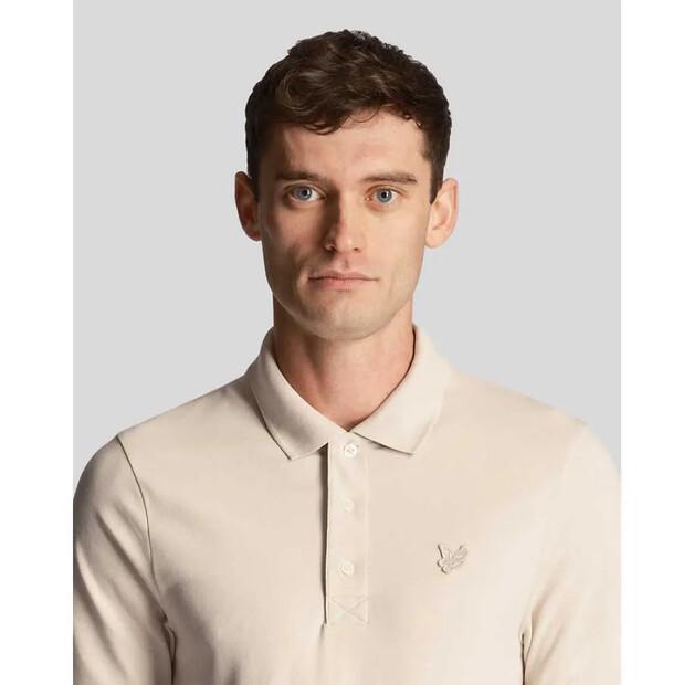 Lyle & Scott Tonal Eagle Plain Short Sleeve Polo