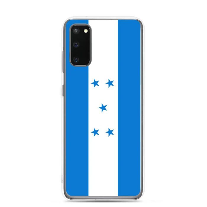 Coque Téléphone - Samsung - Galaxy S23 Ultra - Drapeau Honduras - Souple - Multicolore