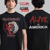 Iron Maiden 50 Rocznica Purgatory Alive in America Dwustronny T-shirt Unisex T-shirt