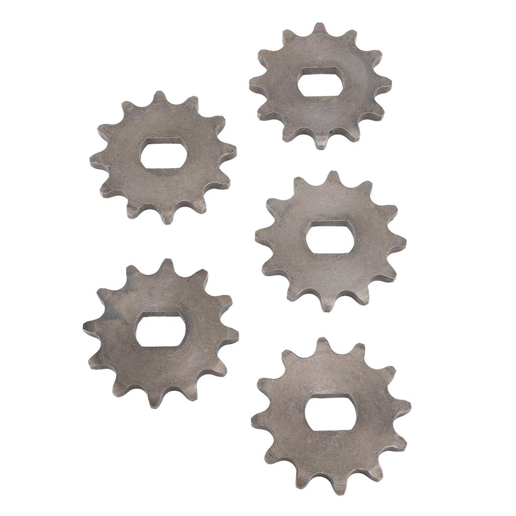 5 stk 420 Motor Tannhjul Stål 12x17mm Indre Diameter Motor Kjedehjul for MY1020 Høyhastighetsmotor