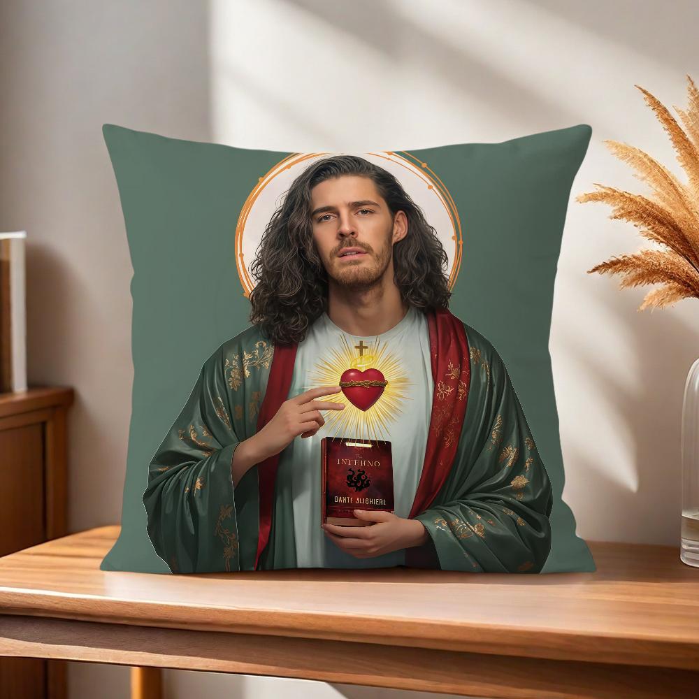 Comfortable Soft Pillow Case For Sofa Living Singer Room Hozier Home Office Decor Protective Covers Without Pillow-Insert