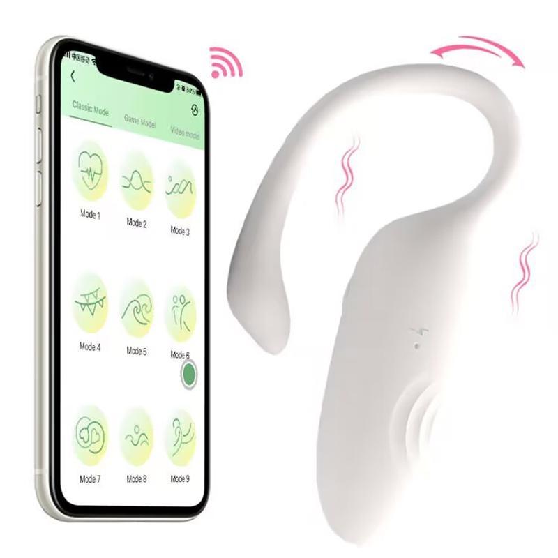 Sexspielzeug für Erwachsene, Vibrator mit APP-Fernbedienung, tragbarer Höschen-Ei-Vibrator für Frauen, G-Punkt-Klitorisstimulator, vibrierender Höschen mit 10 Vibrationen