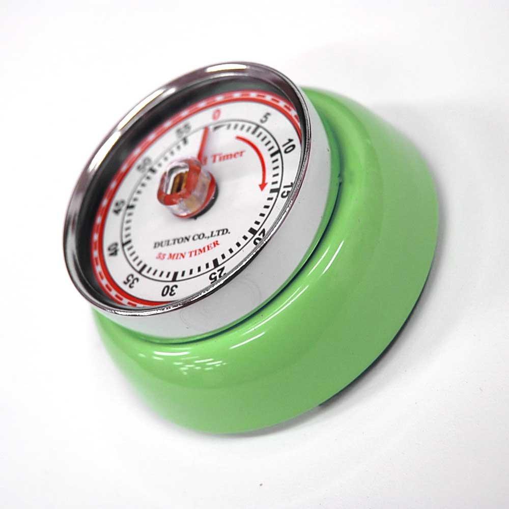 Dalton Color Kitchen Timer with Mint Green Magnet,