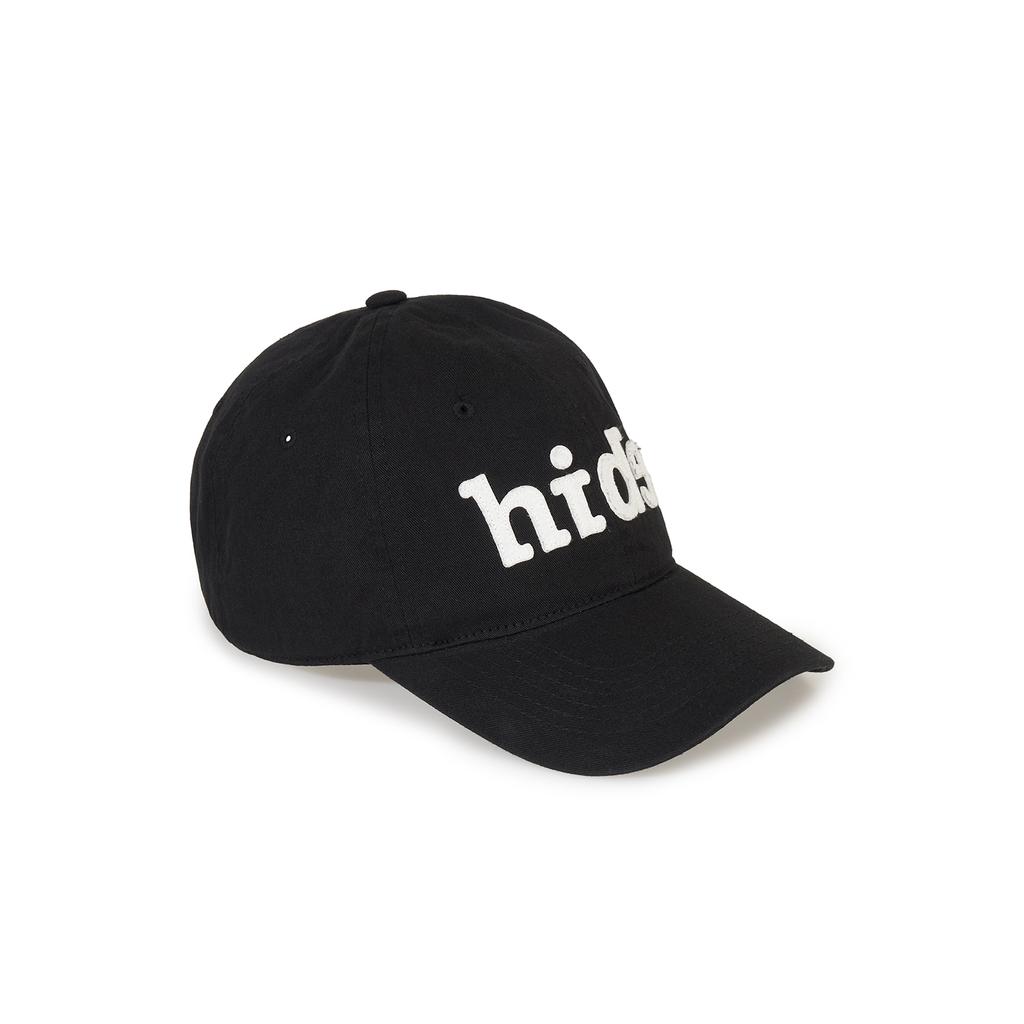 HIDDEN BEHIND Hide Logo Ball Cap (Black)