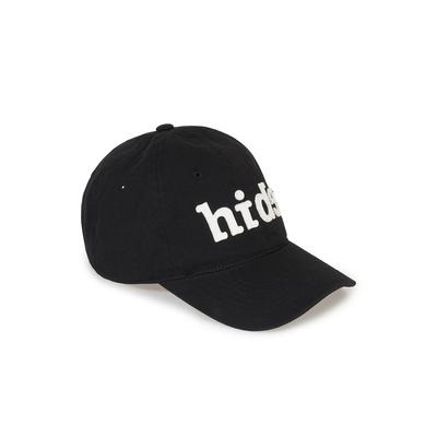 HIDDEN BEHIND Hide Logo Ball Cap (Black)