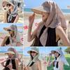 Nekbescherming Zon Hoed UV Bescherming Baseballpet Koreaanse Amerikaanse Stijl Hoofddoek Hoed