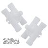 20pcs 51131829904 Car Rocker Panel Door Moulding Clips Retainer Clamp Fastener Pin Mounting Brackets Fit for BMW E10 E21 E30 M3