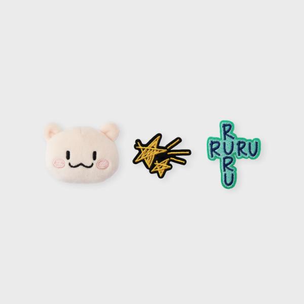 

Набор значков для кукол Line Friends Truz Ruru Artist