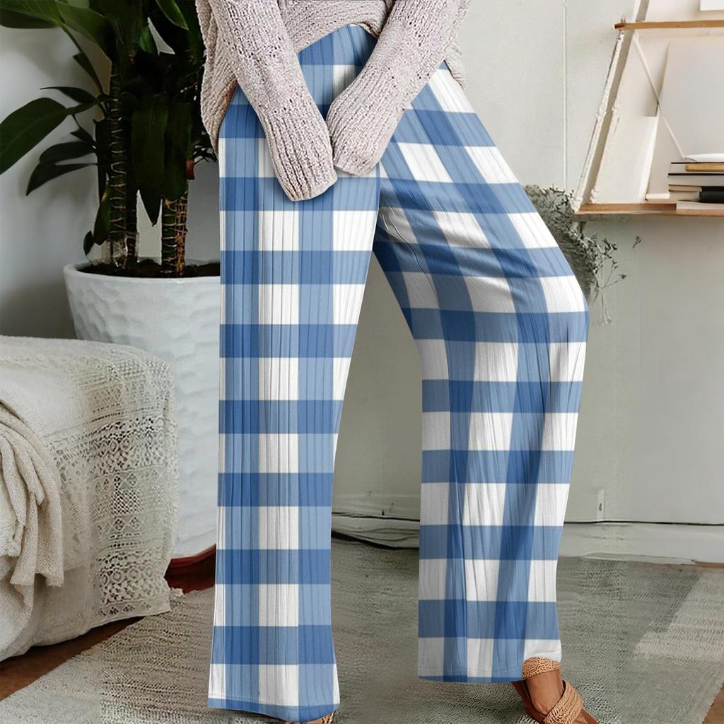 Pajama Pants, Sleepwear, Casual Drawstring Elastic Waist Pants, Comfortable Straight-leg Loose Pants