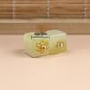 Hengmeihe Retro Jade-Style Bamboo Joint Decorative Buckle for Qipao and Hanfu 