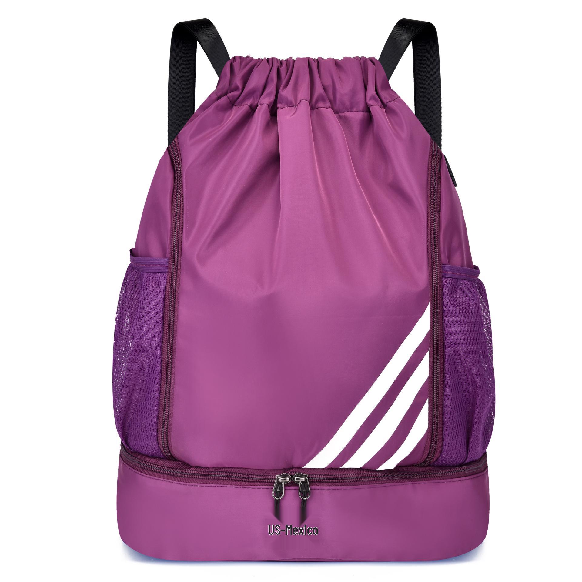 

Великий Водонепроникний Спортивний Рюкзак на Шнурку для Баскетболу, Футболу та Зберігання Взуття