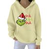Women's Christmas  Hoodie Funny Cute Christmas Holiday Sweatshirt Pullover