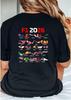 Temporada 2026 del Tour Mundial de Fórmula 1 Solo Lado Trasero S-5XL, Merchandising de Automovilismo