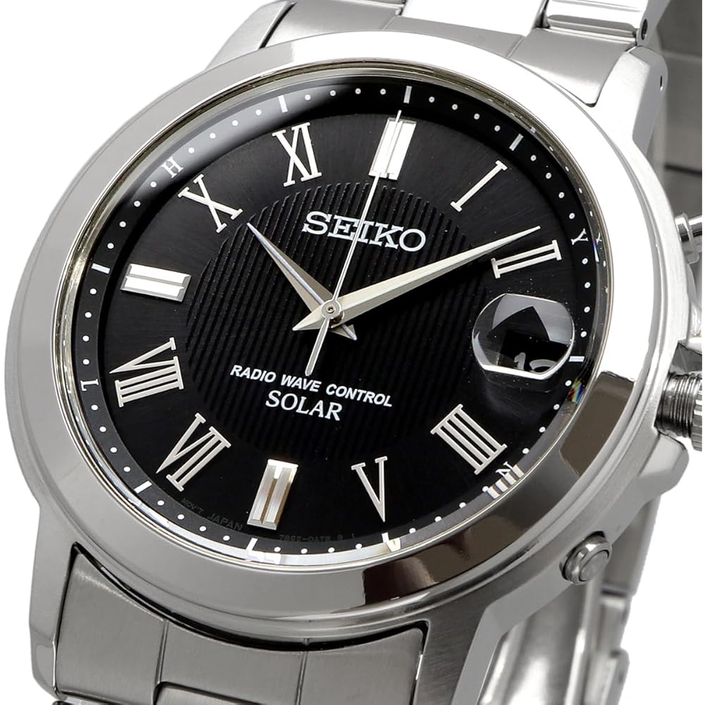 Seiko Watch SBTM191 Seiko Selection Men's Solar Radio-Controlled Watch