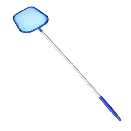 

Устройство для сбора мусора Легко собирается Съемный Легкий Портативный с 5-секционной алюминиевой трубкой для очистки шеста Плавание синий