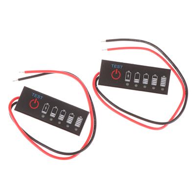 Indikátor stavu baterie 18650 Tester kapacity lithia Měřič 2S-7S 7.4V-29.4V 15mA Modul Modul pro zobrazení stavu lithiové baterie