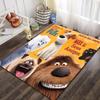 T-The Secret Life of Pets Cartoon Pet Print Flannel Area Rug Non‑Slip Soft Floor Mat For Couch Bedroom Indoor Home  Decor Gift