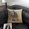 Sam Toft Art Cushion Cover Natural Linen Organic Fabric DoubleSided Printing Sofa Home Decor Gift Pillow Case