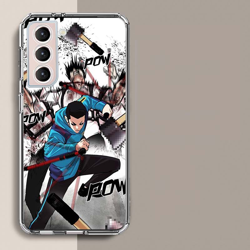 Jonggun Lookism Phone Case For Samsung Galaxy S25 Edge S24 S23 FE S21 S20 S10 Plus S22 S26 Ultra Cover Clear Cases TPU Capa She