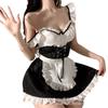 Plus Size Sexy Uniform Seduction Maid Cosplay Cute Suspender Set Cute Maid