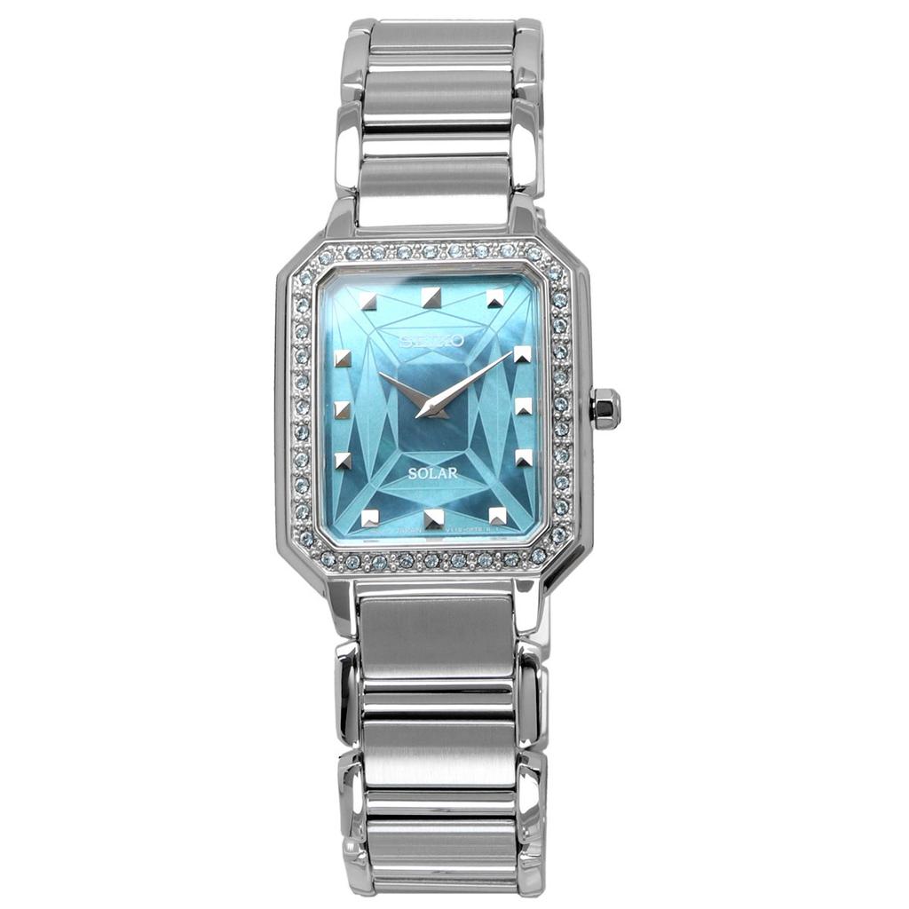 SEIKO Overseas Solar SUP451P1 Women's Watch, Model, Powered, Simple, Business, Formal