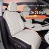 ZEEKR LS6 Genuine Leather Seat Cushion, Breathable & Ventilated, Four Seasons, Fits 2026 New Model 25 Cars