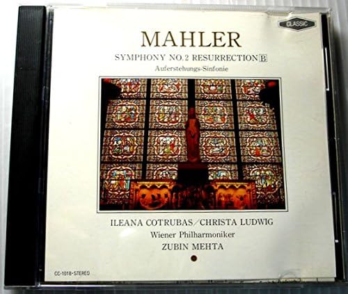 

CD MAHLER, ZUBIN MEHTA, VIENNA PHILHAR - Symphony No. 2 in C minor Resurrect CC101718 Japan ObiClassical Used