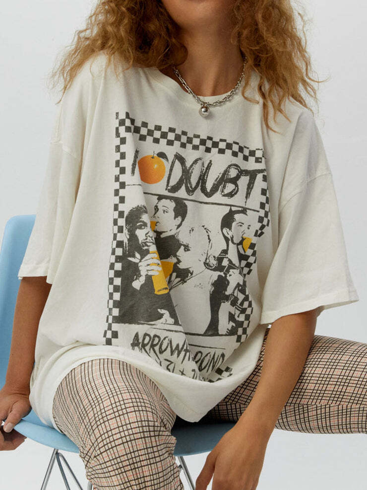No DoubT-shirt No Doubt Cotton White Unisex T-shirt S5XL VN2723 XXL