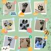 Safe Non Toxic Baby Handprint Footprint Ink Pad, Dog Or Cat Pet Owner Keepsake, DIY Inkless Nose and Pawprint Impression Making Kit
