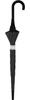 Nakaya Umbrella Nakaya Vinyl Piping Color Hard Automatic Fiberglass 65cm - Umbrella, Vinyl, Black, Plain, [113-023], Opening, Ribs,