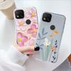 Transparent Clear For Xiaomi Redmi 9C 9 9A 9T 10A Cover Silicone Rose Flower Oil Painting Lavender Phone Case For Redmi9C NFC
