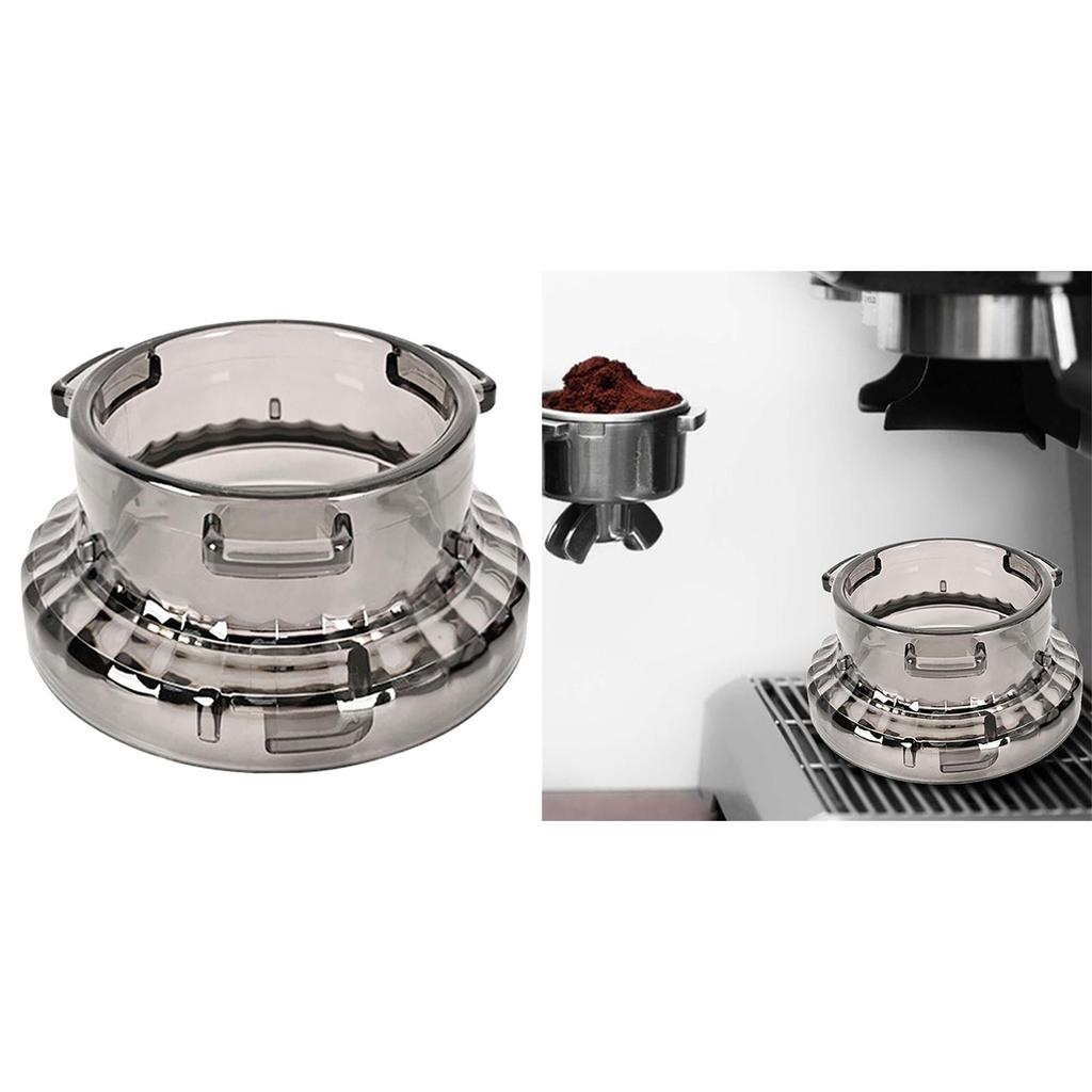 54mm Plastic Coffee Dosing Funnel Coffee Machine Handle Adapter Rings Coffee Machines Accessories Plastic Material