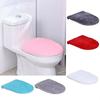Warm Toilet Lid Cover Solid Color Toilet Lid Protective Sleeves Toilet Seat Cover  Home Bathroom
