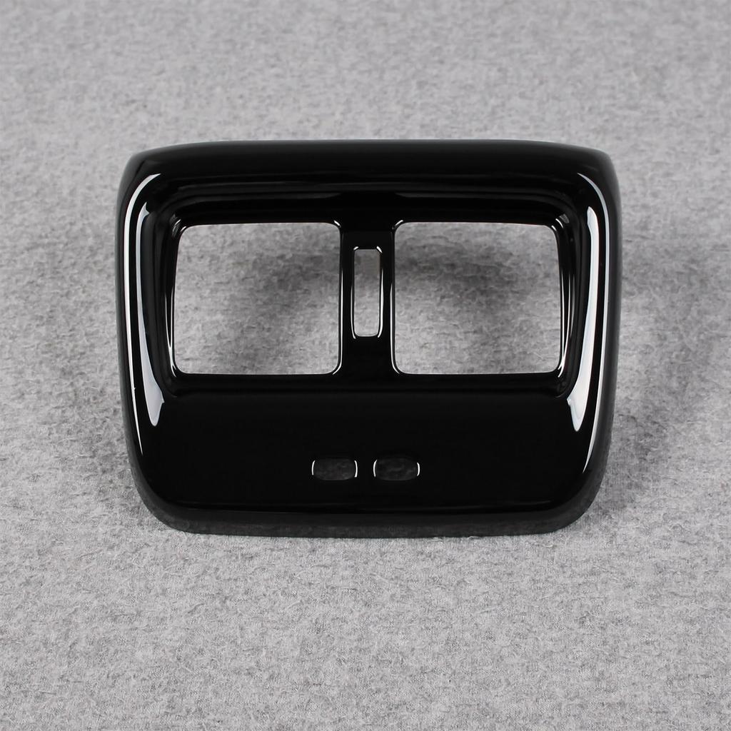 RUIQ Toyota Crown Crossover SH35 Interior Rear Seat Air Conditioning Ring Designed Exclusively for Toyota Crown Crossover Garnish, (Piano Black)