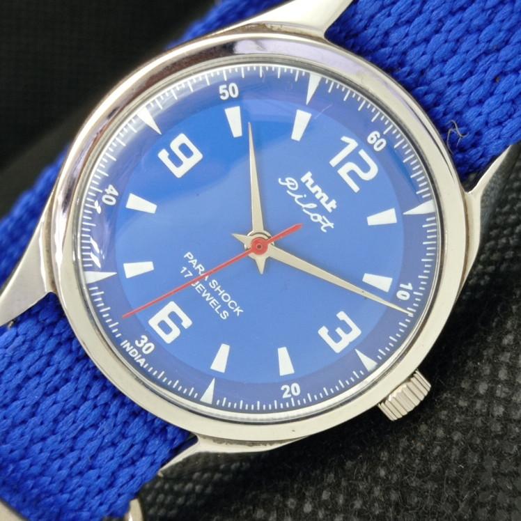 

Б/У HMT PILOT INDIAN МУЖСКИЕ МЕХАНИЧЕСКИЕ ЧАСЫ a318285-1 Sku610c-a318285