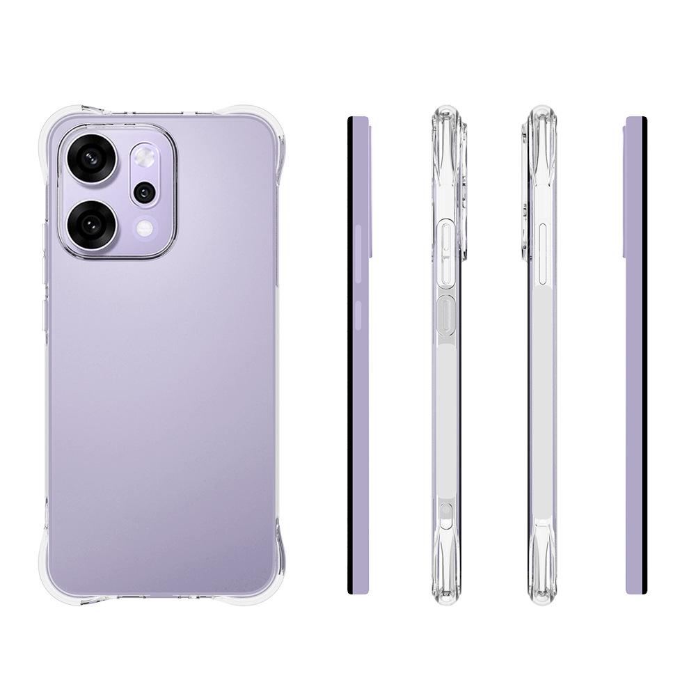 For Oppo Reno14 Pro 5G (Global) TPU Phone Case Non Slip Transparent Mobile Phone Cover
