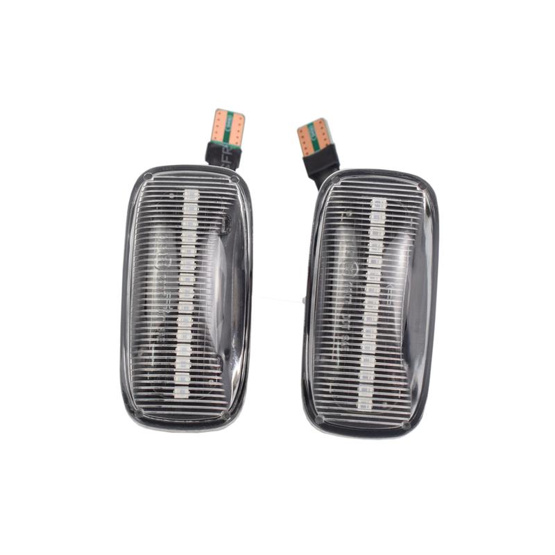 2Pcs LED Side Marker Light Turn Signal Lamps For Nissan Skyline R34 Almera N15 N16 Pulsar Maxima QX Sunny G10 Primera P11 P12