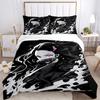 3pcs Kamado Nezuko Printed Quilt Set - Includes 1 Quilt Cover and 2 Pillowcases, Machine Washable - Suitable for All Seasons.H057