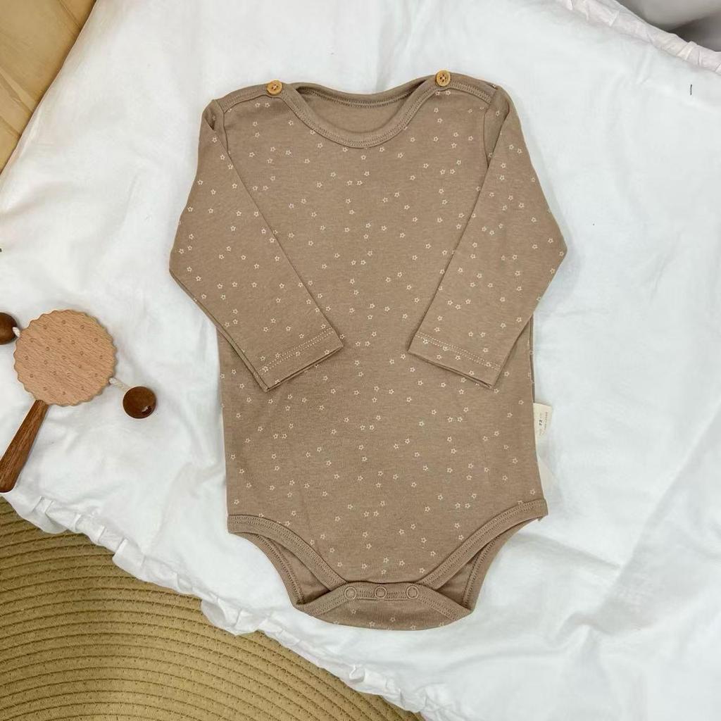 BabyClothes Unisex A-Category Cotton Infant Bodysuit Set – 3-Piece Seasonable, Cute Cartoon Pattern Diaper Cover