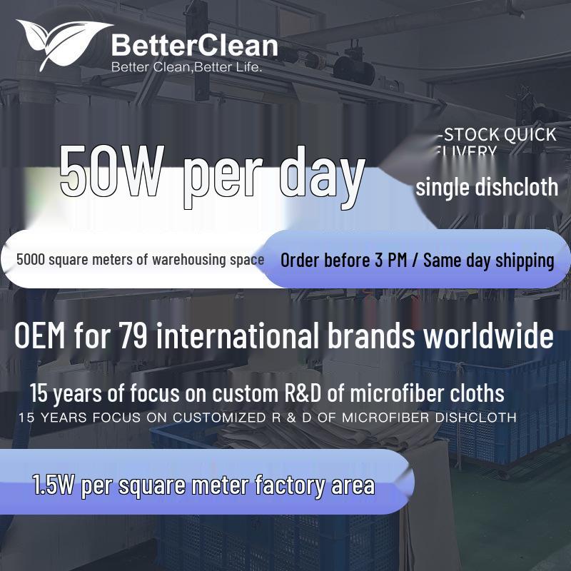 Large Microfiber Car Wash & Floor Cleaning Towel