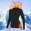 Damen Warmes Schnelltrocknendes Set mit Fleece-Futter: Langarm-Oberteil und Hose für Zuhause & Outdoor Herbst/Winter Fitness