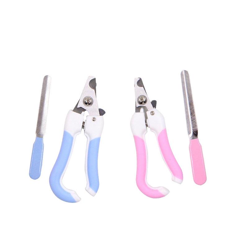 Stainless Steel Pet Nail Clippers & File for Dogs and Cats